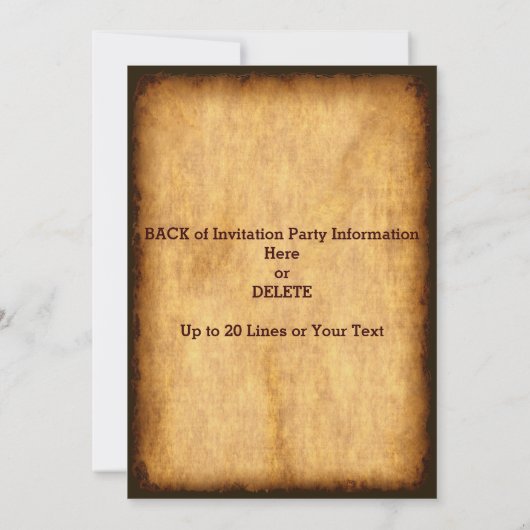 野球パーソナライズされた招待状任意大事な行事 招待状 (裏面)