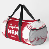 野球パーソナライズされた母の日 ダッフルバッグ (右コーナー)