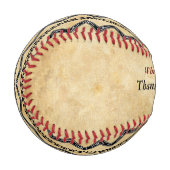 野球パーソナライズされた監督ありがとうギフト 野球ボール (正面左)