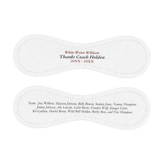 野球パーソナライズされた監督ありがとうギフト 野球ボール (パネル)