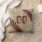 野球パーソナライズされた装飾用クッションジャージー番号 クッション (ブランケット)