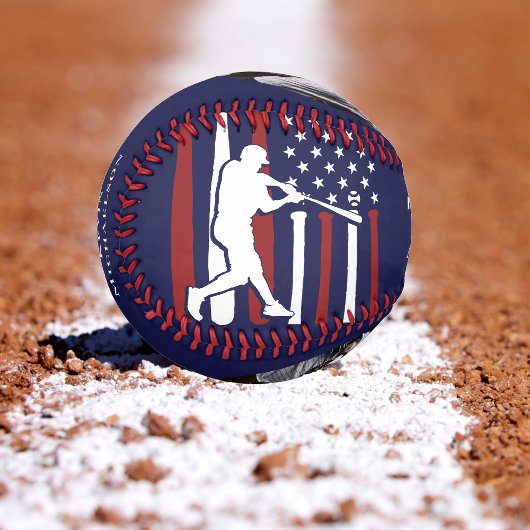 野球パーソナライズされた選手の写真 野球ボール