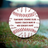 野球パーソナライズされた選手への贈り物 野球ボール
