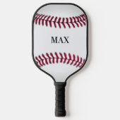 野球パーソナライズされた選手 ピックルボールラケット (正面)