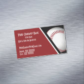 野球パーソナライズされた選手 マグネット名刺 (インサイチュ)