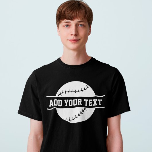 野球パーソナライズされた選手 Tシャツ