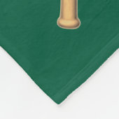 野球パーソナライズされた4フォトコラージュ名チーム フリースブランケット (角)