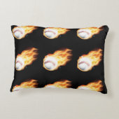 野球パーソナライズされた アクセントクッション (裏面)