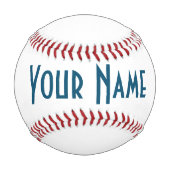 野球パーソナライズされたby HAMbyWG 野球ボール (裏面)