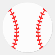 野球パーティーシール、誕生日シール