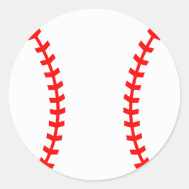 野球パーティーシール、誕生日シール ラウンドシール