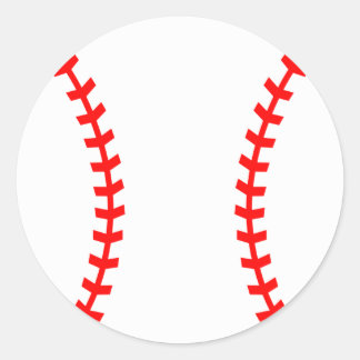 野球パーティーシール、誕生日シール ラウンドシール