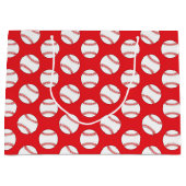 野球パーティースポーツ大抱き枕 ラージペーパーバッグ (正面)