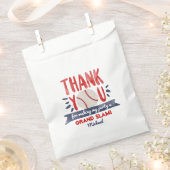 野球パーティー好意バッグ フェイバーバッグ (クリップ留めされた状態)