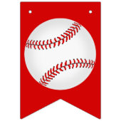 野球パーティー バンティングフラッグ (第1の旗)