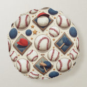野球ピロークッション ラウンドクッション (裏面)