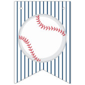 野球ファンの誕生会の旗 バンティングフラッグ (第1の旗)