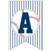 野球ファンの誕生会の旗 バンティングフラッグ (第3の旗)