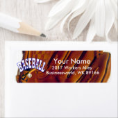 野球ファン差出人住所 ラベル (インサイチュ)