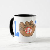 野球ファン愛マグ マグカップ (正面左)