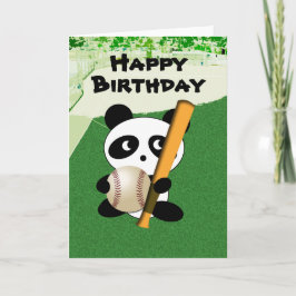 野球ファン用誕生日 カード