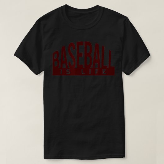 野球ファン野球選手のフレーズスポーツのズ Tシャツ (デザイン正面)