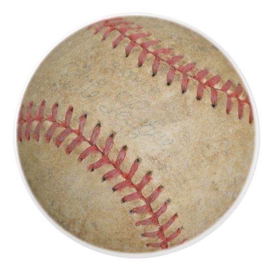 野球ファン – タスティック_ダーティーボール_オールドスクール セラミックノブ (正面)