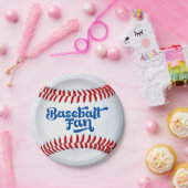 野球ファン ペーパープレート (パーティー)