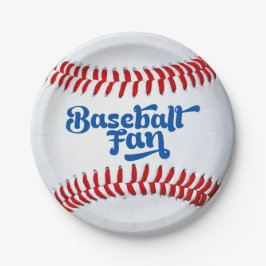 野球ファン ペーパープレート