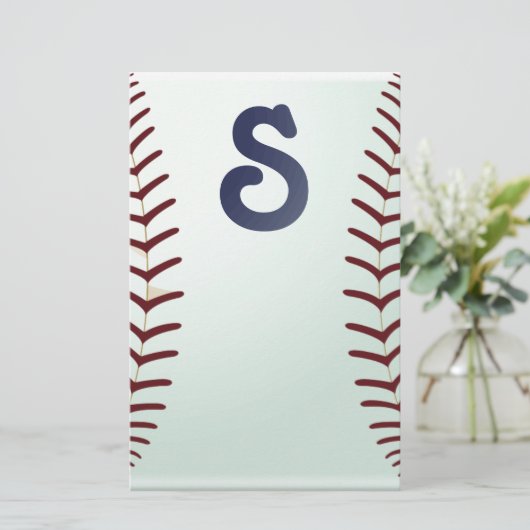 野球ファン 便箋 (スタンド正面)