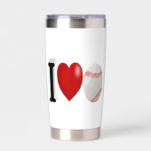 野球ファン 保温保冷タンブラー (正面)