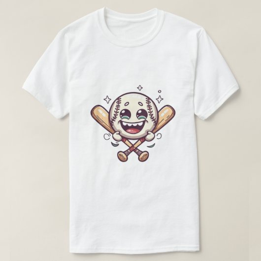 野球ファン Tシャツ (デザイン正面)