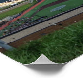 野球フィールドポスターのモルガンタウンWV ポスター (角)