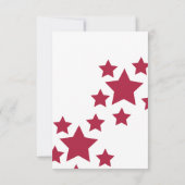 野球フィールド誕生日スターズエイジ誕生日 招待状 (裏面)