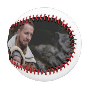 野球フォトコラージュ父の日の脚本 野球ボール