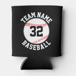 野球フカスタムァンのチーム名&プレイヤー番号 缶クーラー