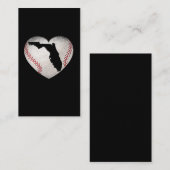 野球フロリダハートスポーツ愛好家 名刺 (正面/裏面)