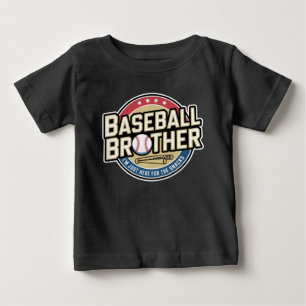 野球ブラザースナックスクワッド ベビーTシャツ