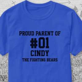 野球ブルーブラックチーム Tシャツ