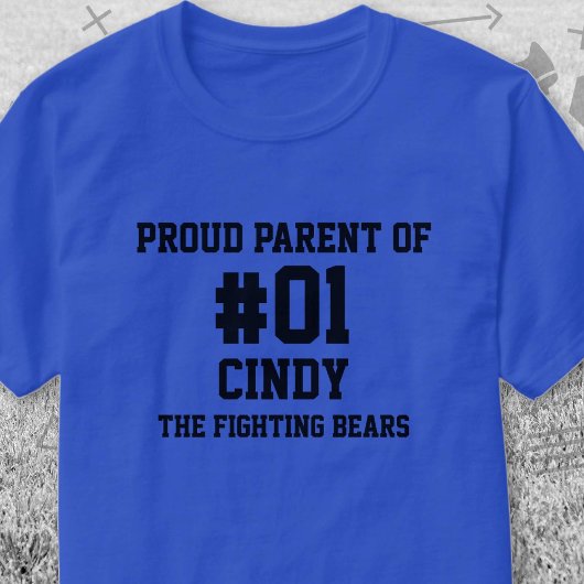 野球ブルーブラックチーム Tシャツ