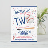 野球ブルーリトルルーキー2回目の誕生日 招待状 (スタンド正面)