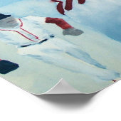 野球プリント ポスター (角)