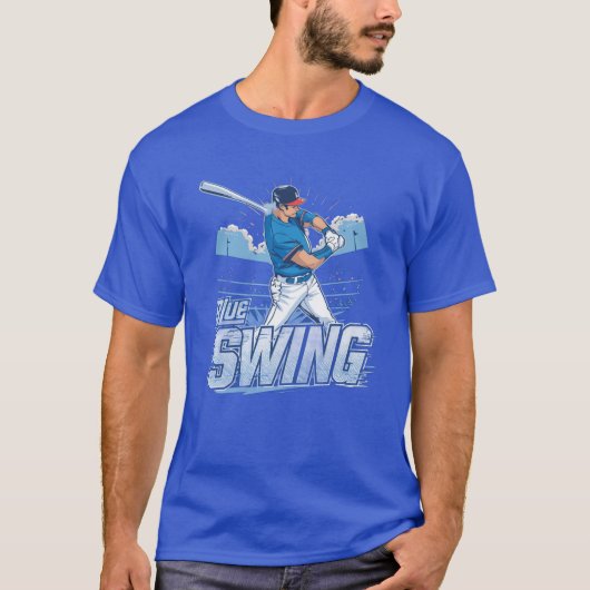 野球プレーオフチャンピオンシップの熱気 Tシャツ (正面)