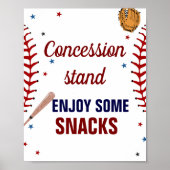 野球ベビーシャワー特約店サインスポーツ ポスター (正面)