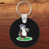 野球ペンギン キーホルダー (正面)