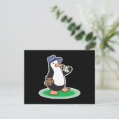 野球ペンギン ポストカード (スタンド正面)