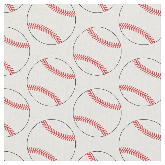 野球ボールスポーツ ファブリック (クローズアップ)