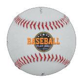 野球ボールパーソナライズされた 野球ボール (裏面)