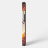 野球ボール iPhoneケース (左側面)