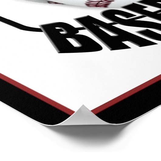 野球ポスター ポスター (角)